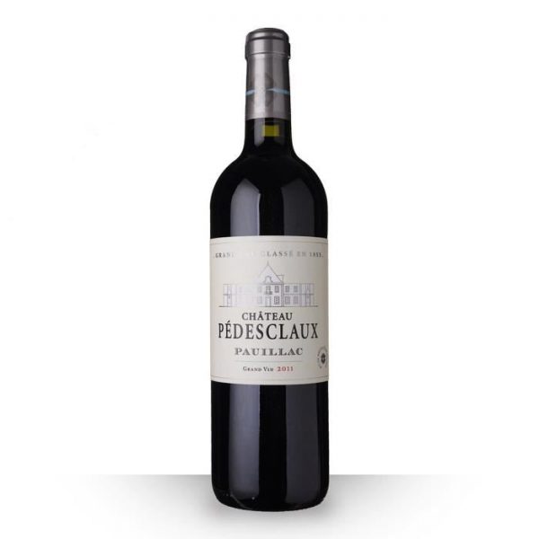 6x chateau pedesclaux 2011 rouge 75cl aoc pauillac