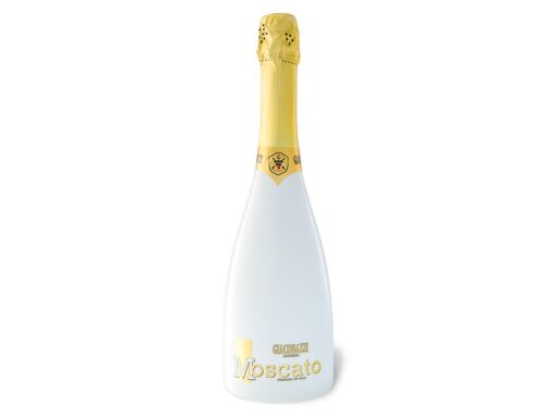 Moscato Bianco Sparkling Sweet White Wine In White Flute