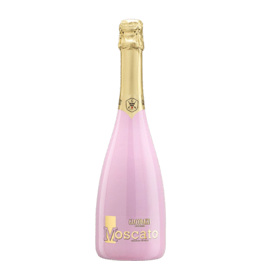 Moscato Rose' Sparkling Sweet Rose In Pink Flute