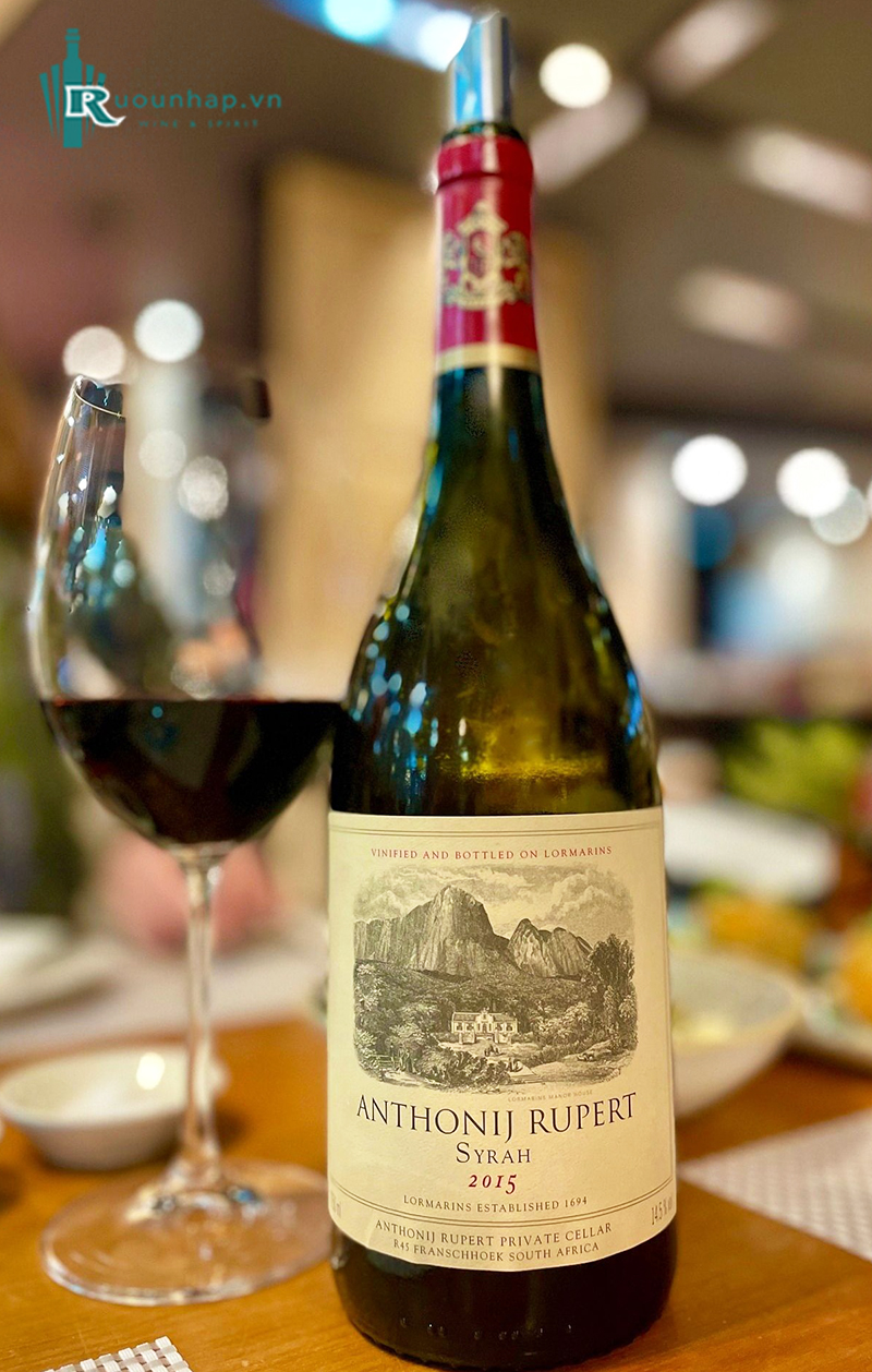 Rượu Vang Anthonij Rupert Syrah
