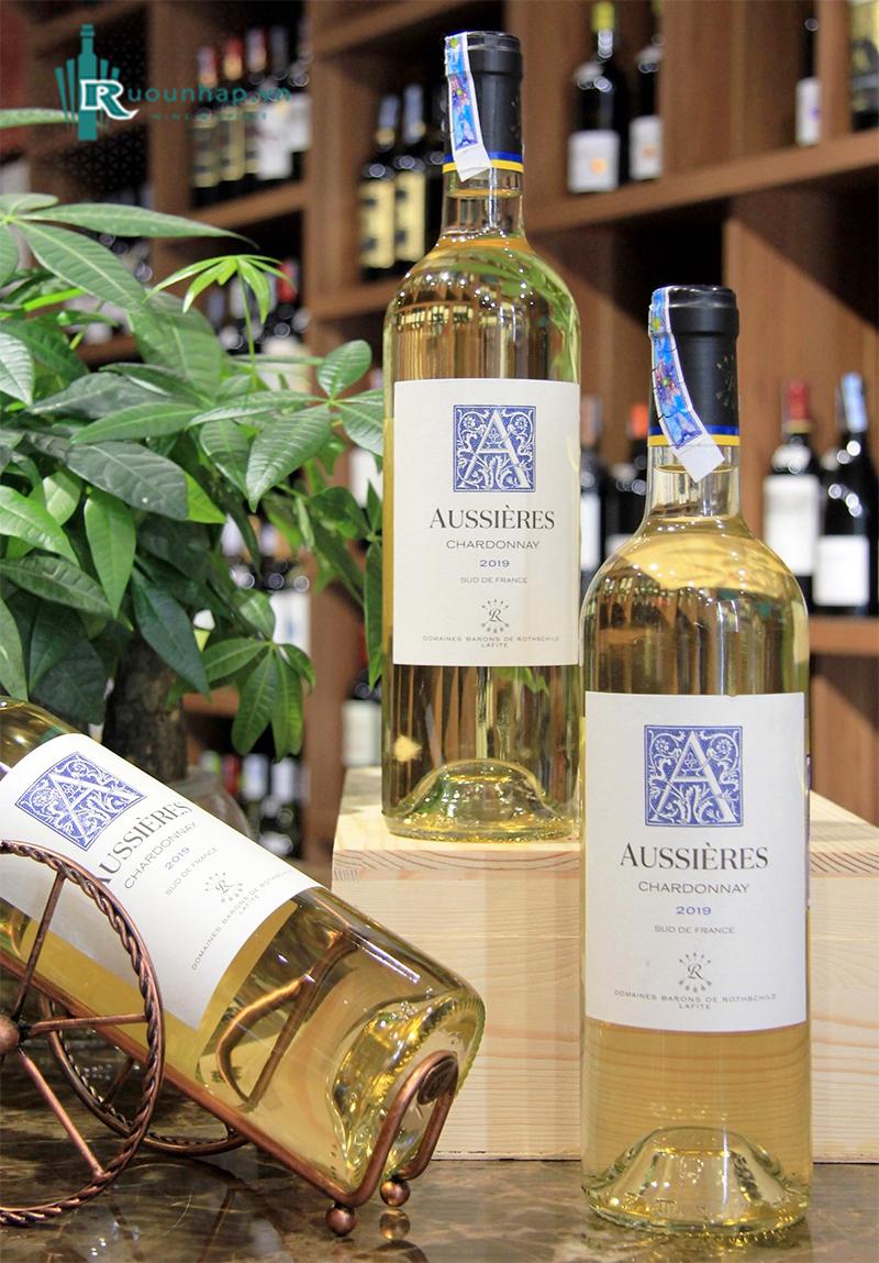 Rượu Vang Aussieres Chardonnay