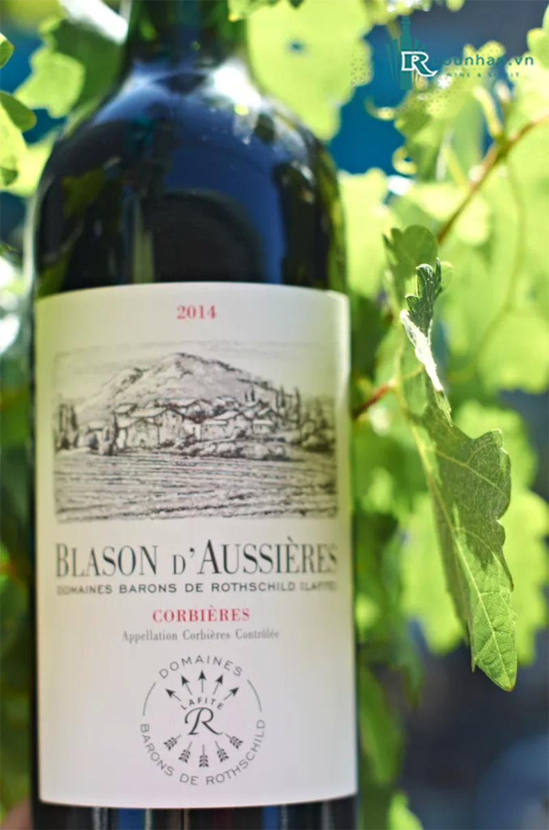 Rượu Vang Blason d'Aussieres