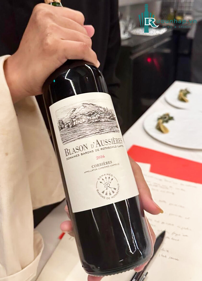 Rượu Vang Blason d'Aussieres