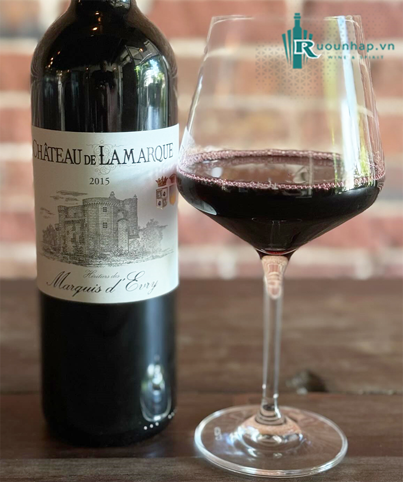 Rượu Vang Chateau De Lamarque Haut Medoc