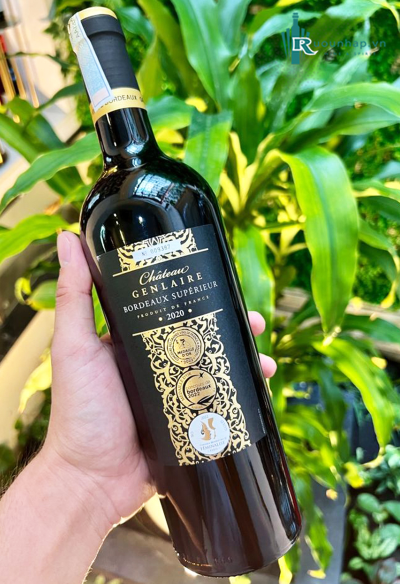 Rượu Vang Chateau Genlaire Bordeaux Superieur