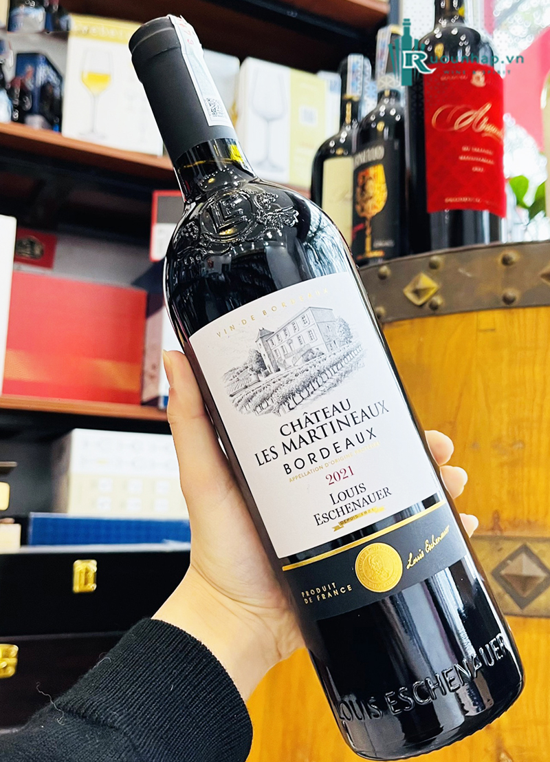 Rượu Vang Chateau Les Martineaux Bordeaux