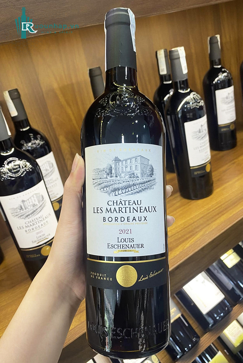 Rượu Vang Chateau Les Martineaux Bordeaux