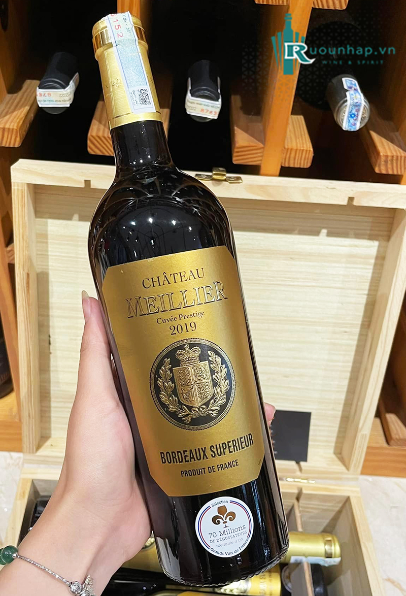 Rượu Vang Chateau Meillier Bordeaux Superieur