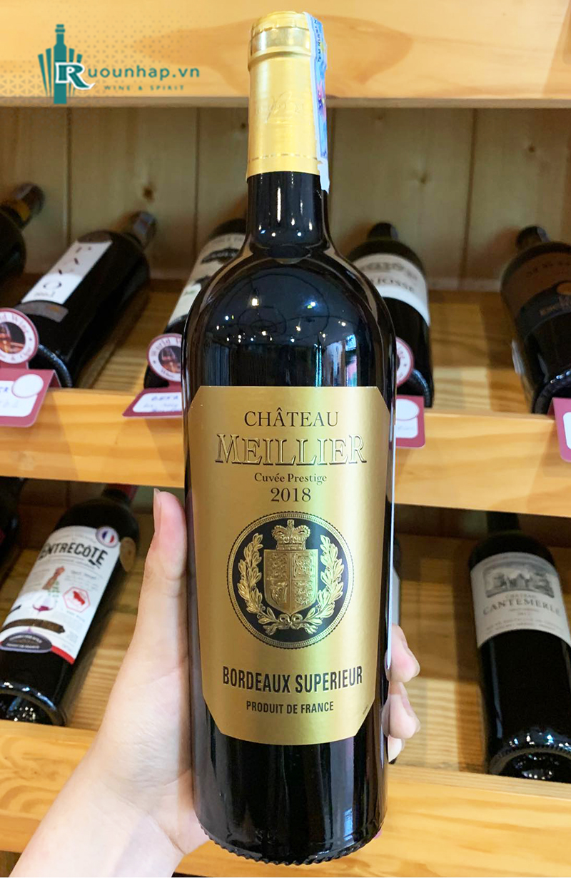 Rượu Vang Chateau Meillier Bordeaux Superieur