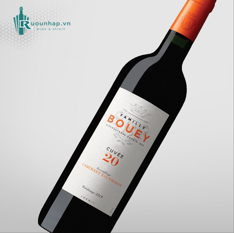 Rượu Vang Famille Bouey Cuvee 20 Cabernet Sauvignon