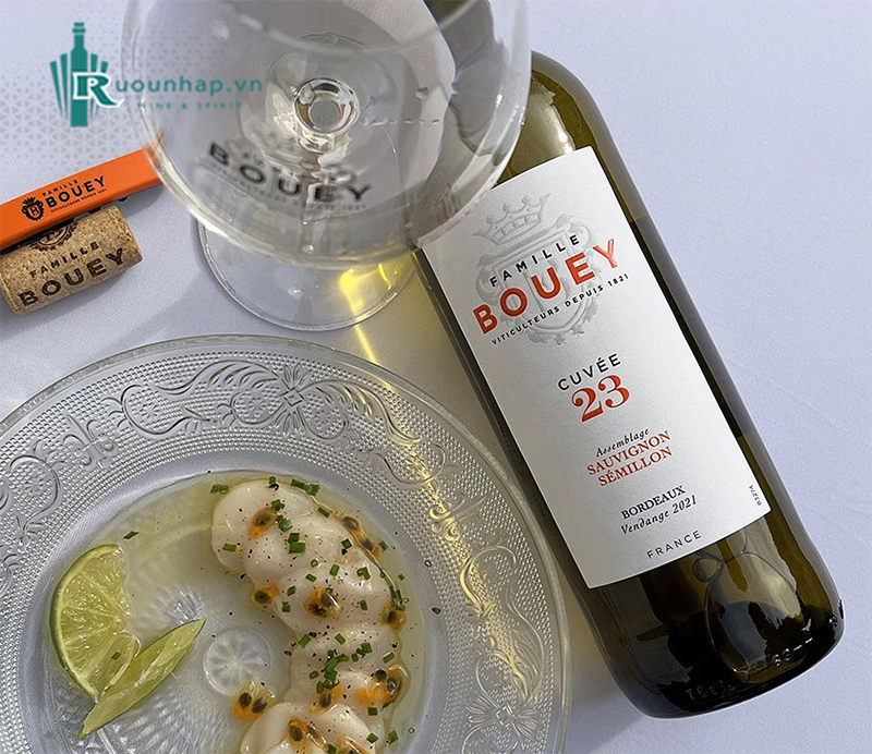 Rượu Vang Famille Bouey Cuvee 23 Sauvignon Semillon