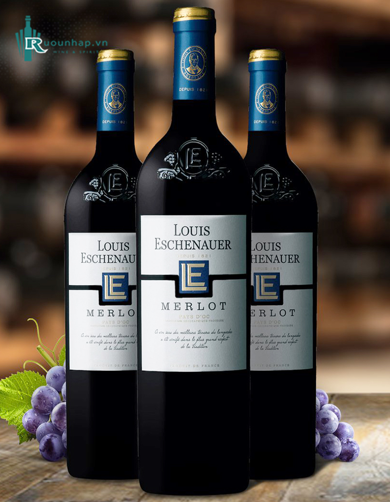 Rượu Vang Louis Eschenauer Merlot