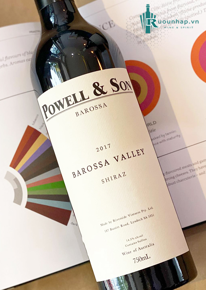 Rượu Vang Powell & Son Barossa Valley Shiraz