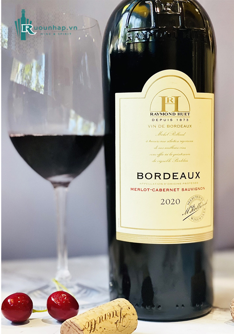 Rượu Vang Raymond Huet Merlot Cabernet Sauvignon