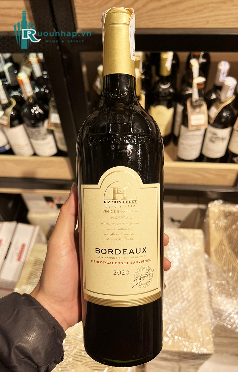 Rượu Vang Raymond Huet Merlot Cabernet Sauvignon