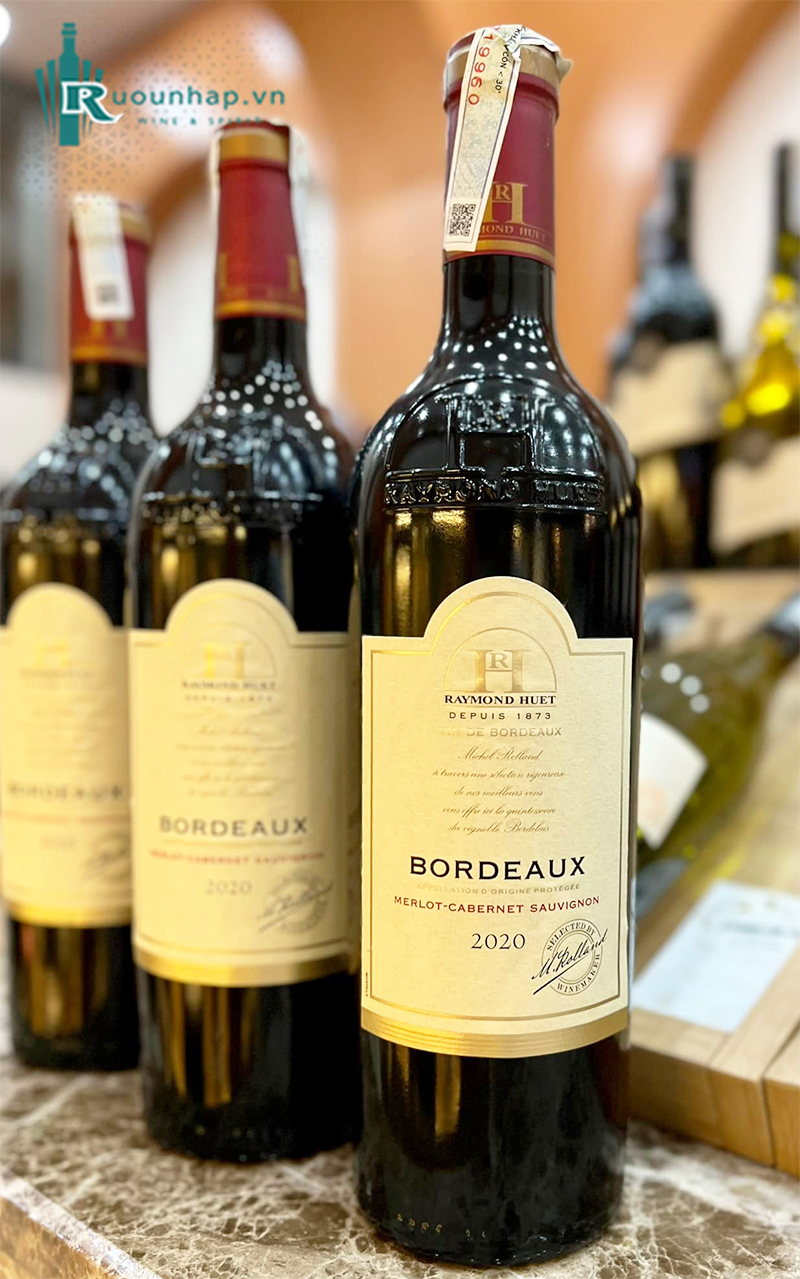 Rượu Vang Raymond Huet Merlot Cabernet Sauvignon
