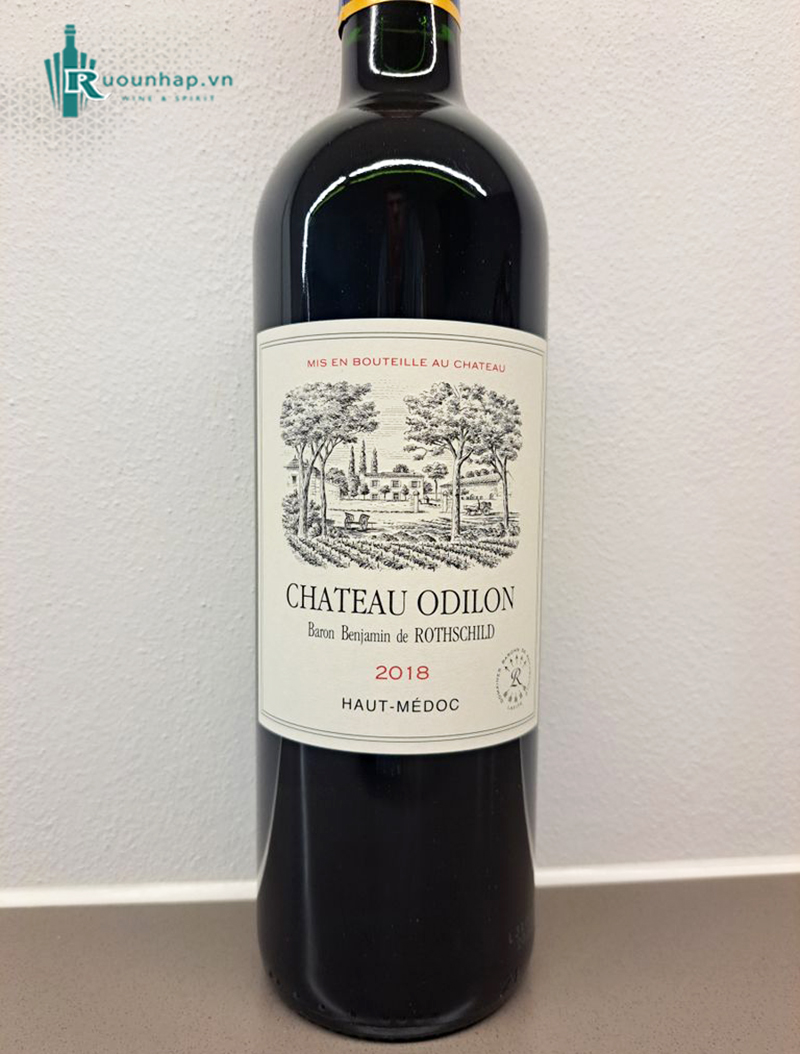 Rượu Vang Chateau Odilon