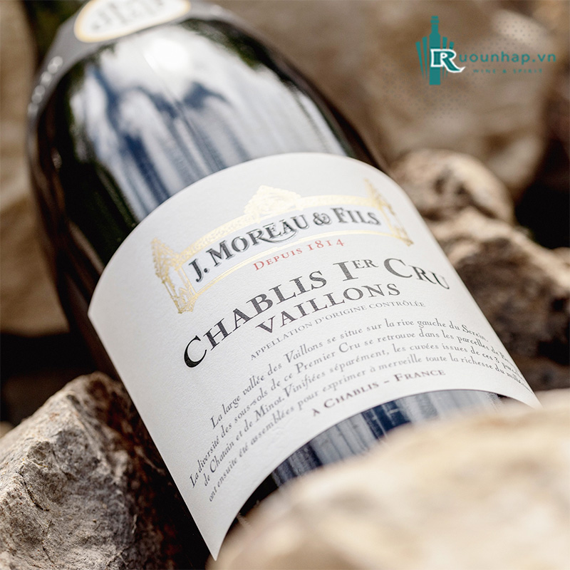 Rượu Vang Chablis 1er Cru Vaillons