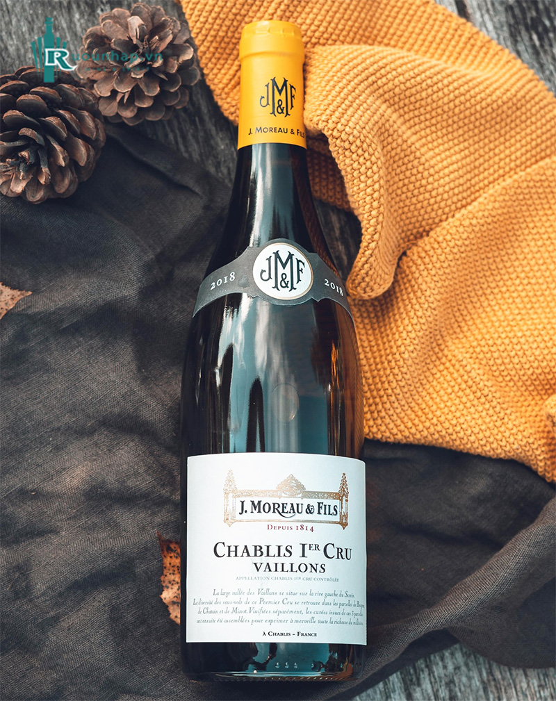 Rượu Vang Chablis 1er Cru Vaillons