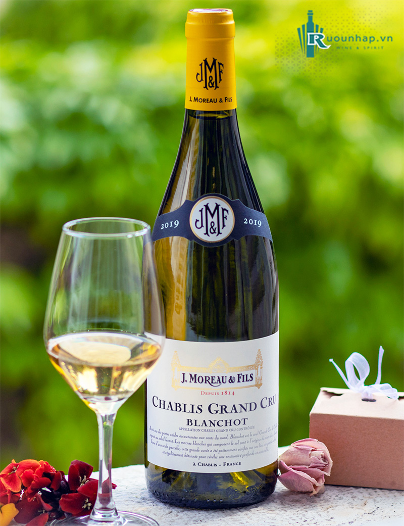 Rượu Vang Chablis Grand Cru Blanchot