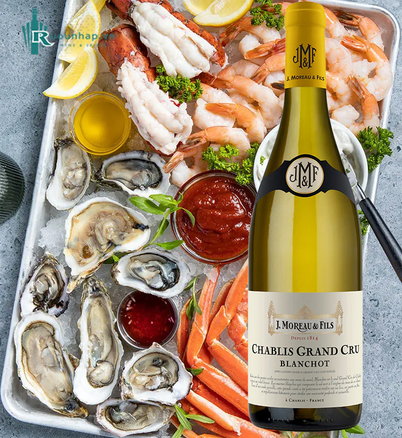 Rượu Vang Chablis Grand Cru Blanchot