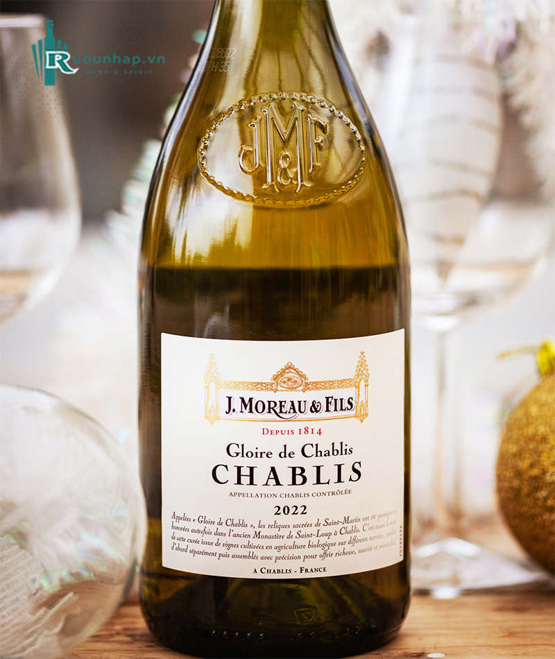 Rượu Vang Gloire de Chablis Chablis
