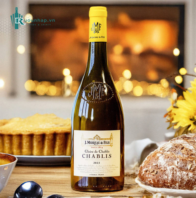 Rượu Vang Gloire de Chablis Chablis