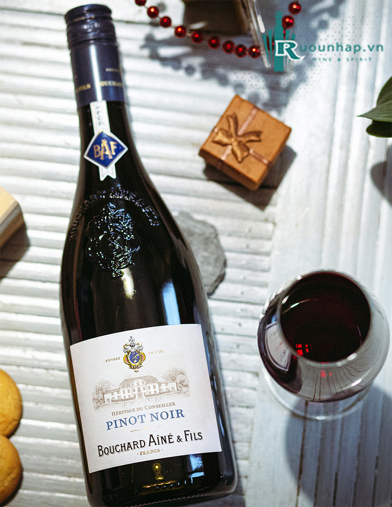 Rượu Vang Heritage Du Conseiller Pinot Noir Bouchard Aine & Fils