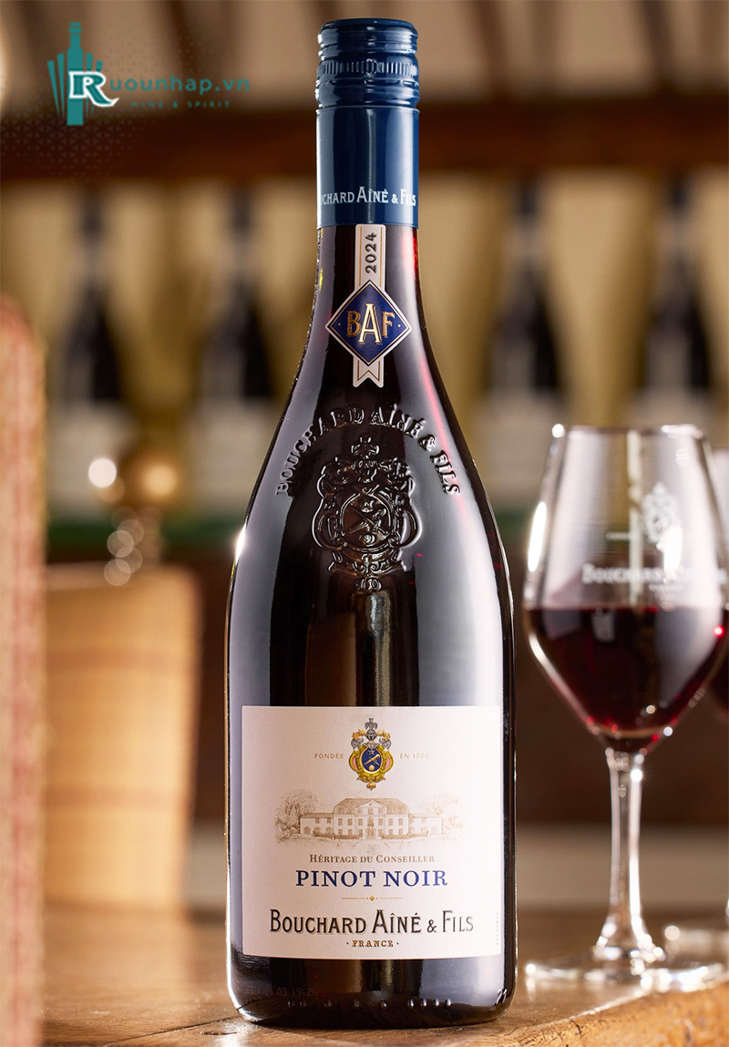 Rượu Vang Heritage Du Conseiller Pinot Noir Bouchard Aine & Fils
