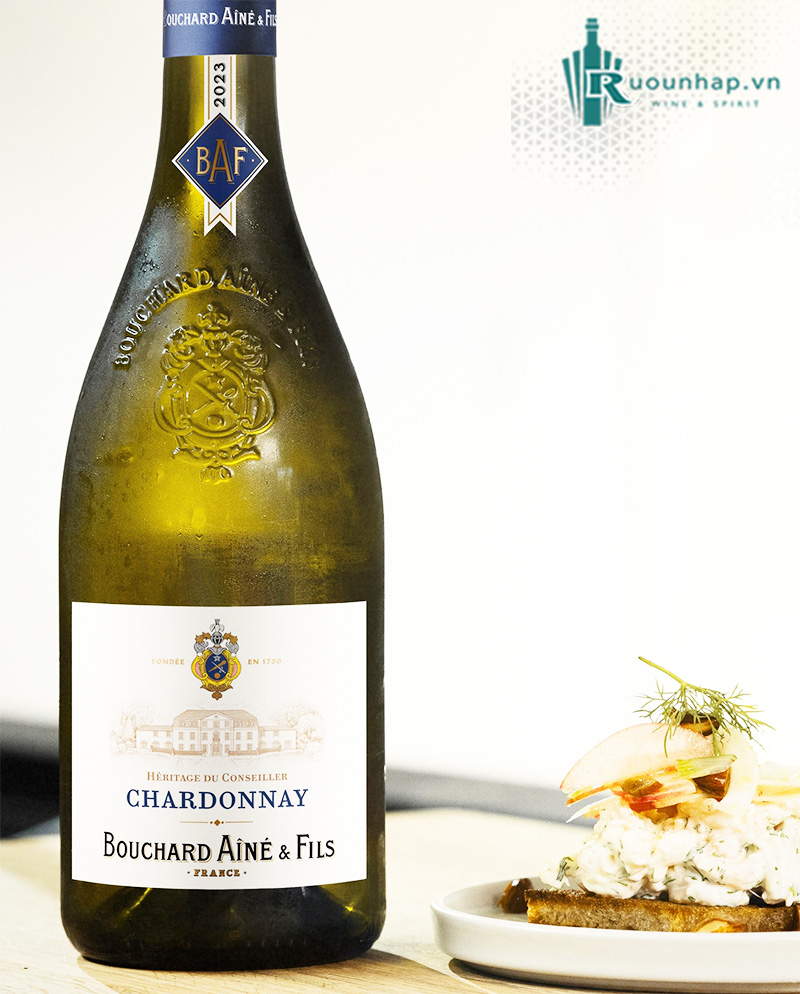Rượu Vang Heritage du Conseiller Chardonnay Bouchard Aine & Fils
