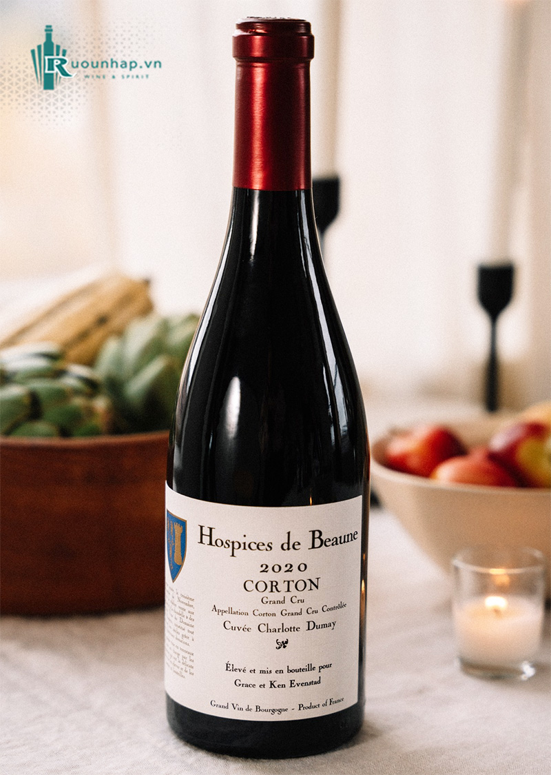 Rượu Vang Hospices de Beaune Corton Grand Cru Cuvee Charlotte Dumay
