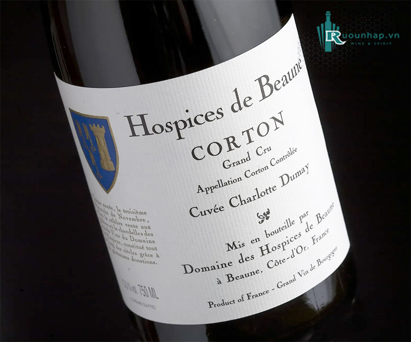 Rượu Vang Hospices de Beaune Corton Grand Cru Cuvee Charlotte Dumay