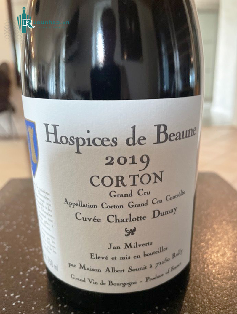 Rượu Vang Hospices de Beaune Corton Grand Cru Cuvee Charlotte Dumay
