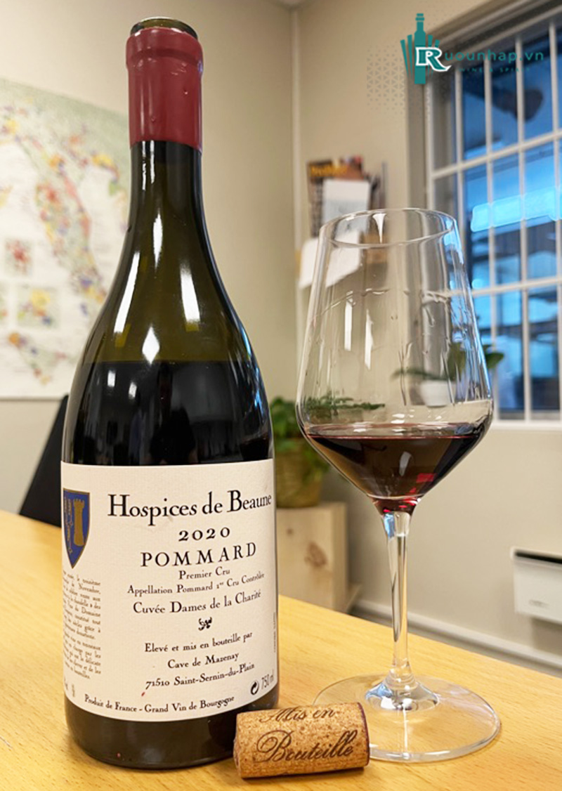 Rượu Vang Hospices de Beaune Pommard 1er Cru Cuvee Dames de la Charite