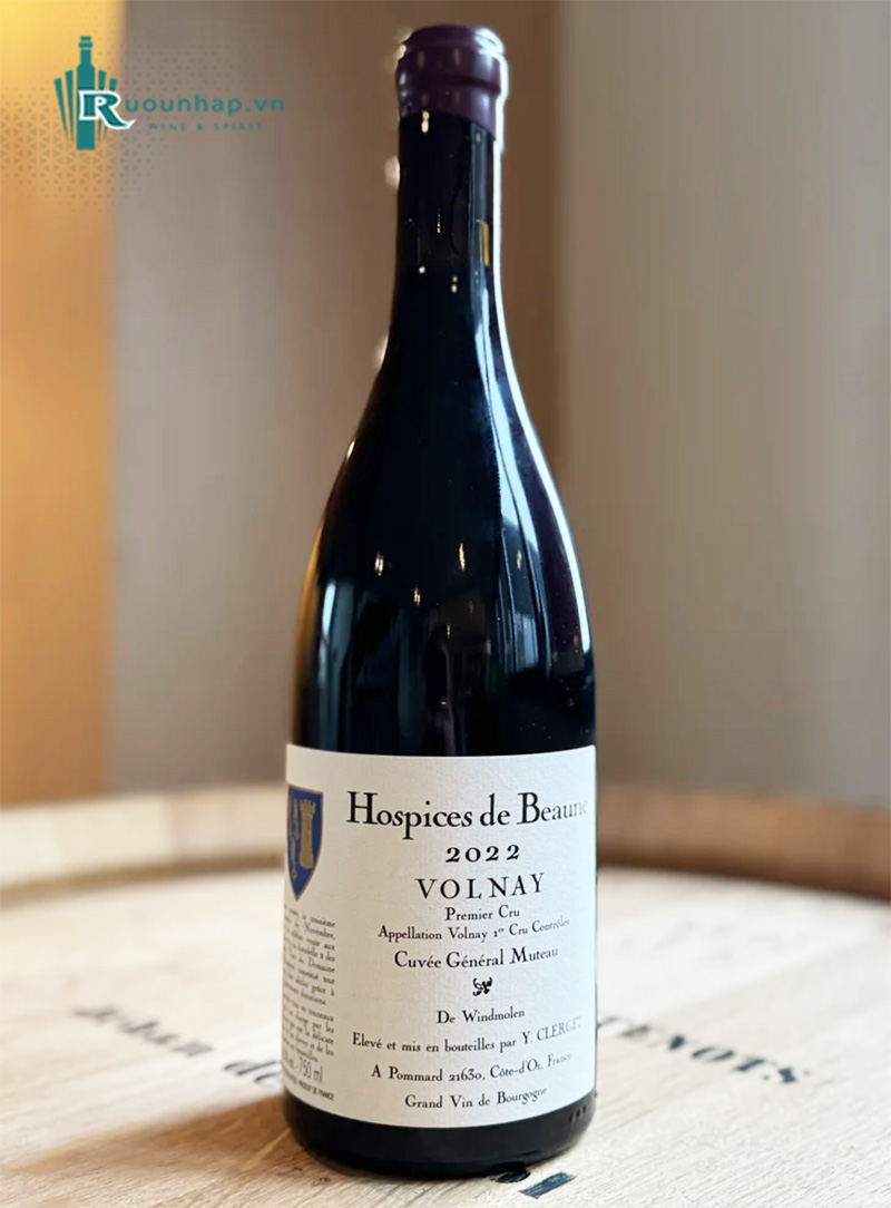 Rượu Vang Hospices de Beaune Volnay 1er Cru Cuvee General Muteau
