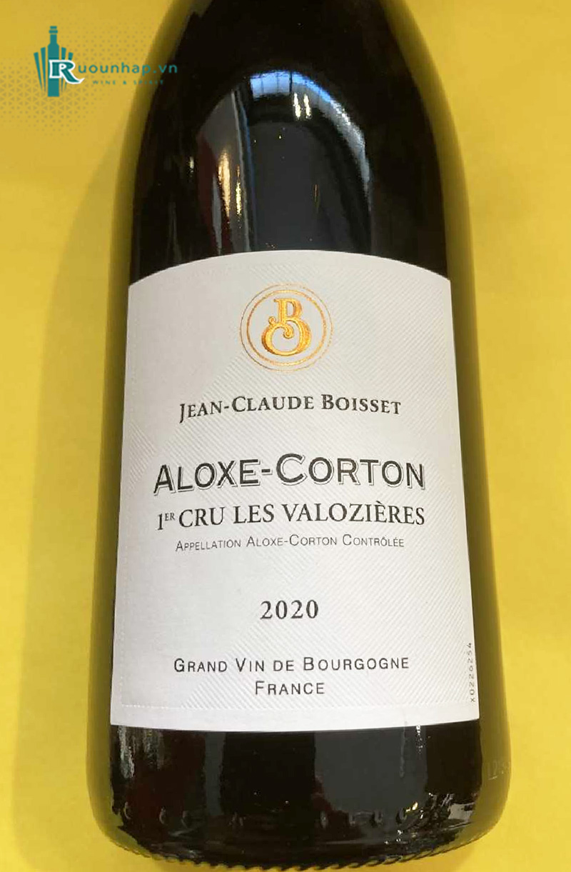 Rượu Vang Jean Claude Boisset Aloxe Corton Premier Cru Les Valozieres
