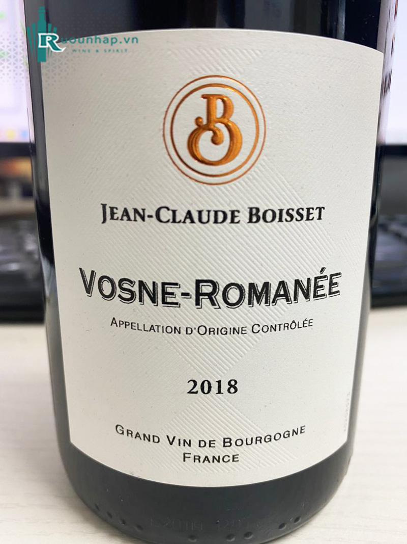 Rượu Vang Jean Claude Boisset Vosne Romanee