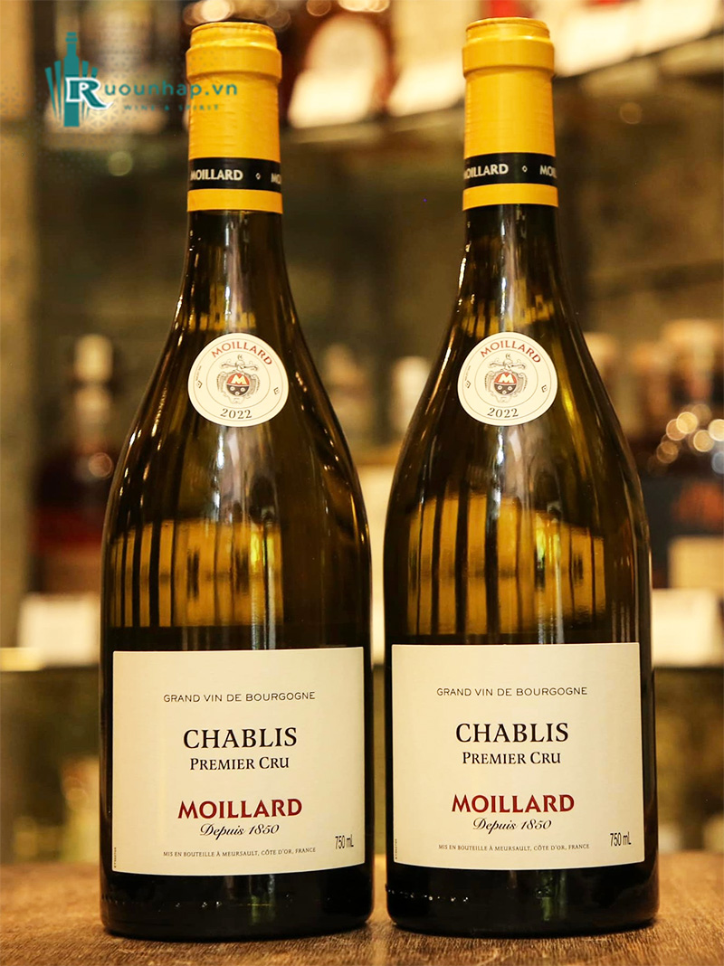 Rượu Vang Moillard Chablis Premier Cru