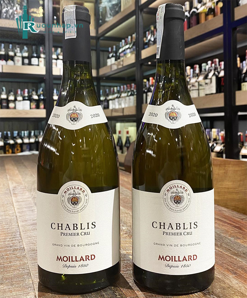 Rượu Vang Moillard Chablis Premier Cru