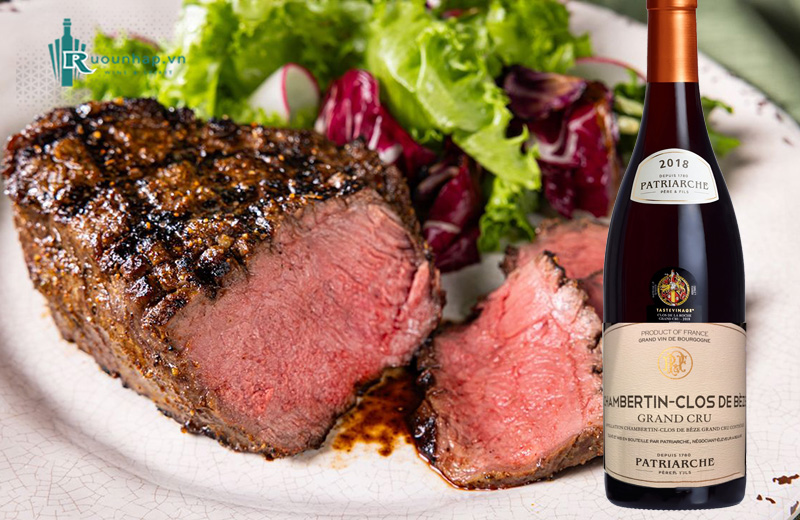 Rượu Vang Patriarche Chambertin Clos De Beze Grand Cru