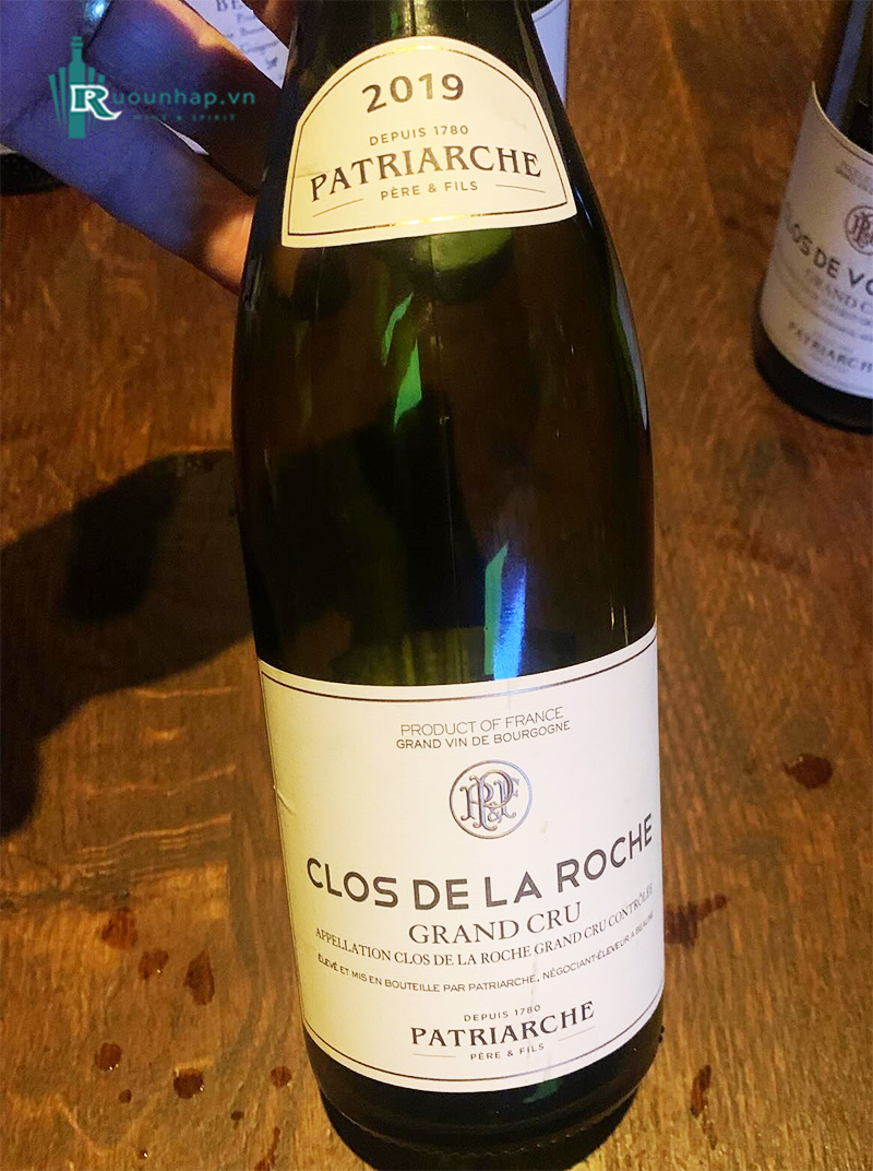 Rượu Vang Patriarche Clos De La Roche Grand Cru