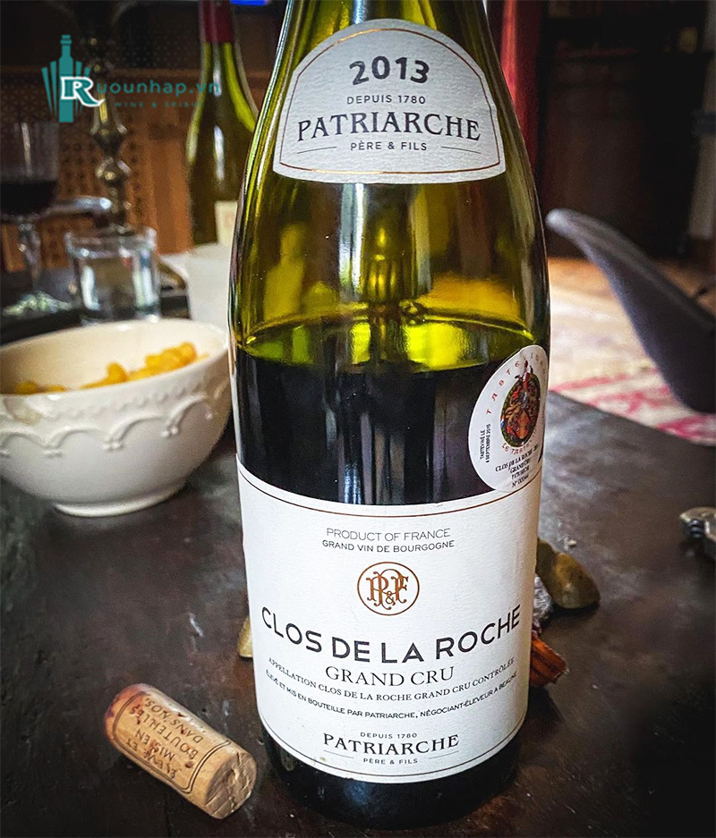 Rượu Vang Patriarche Clos De La Roche Grand Cru