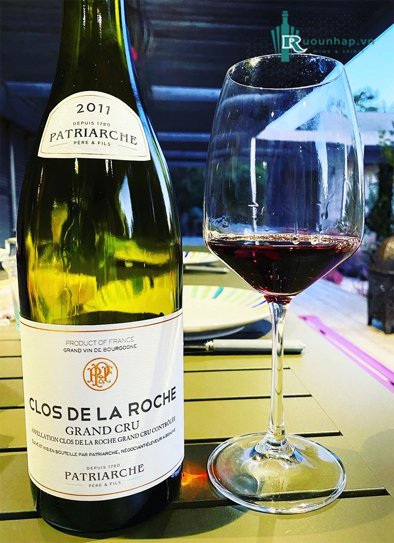 Rượu Vang Patriarche Clos De La Roche Grand Cru