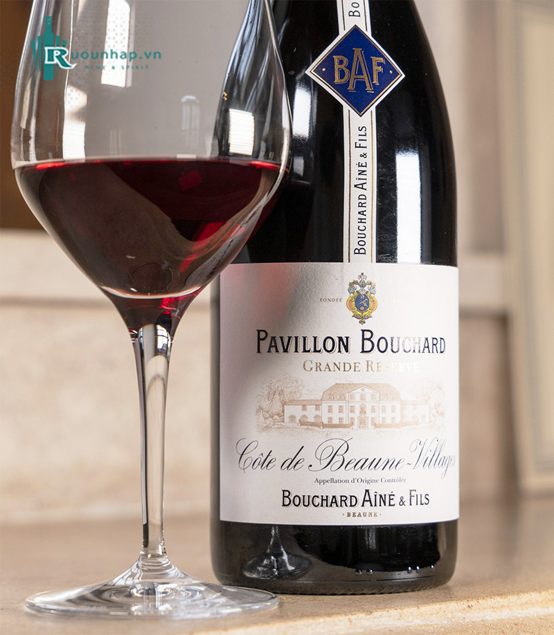 Rượu Vang Pavillon Bouchard Grande Reserve Cote de Beaune Villages