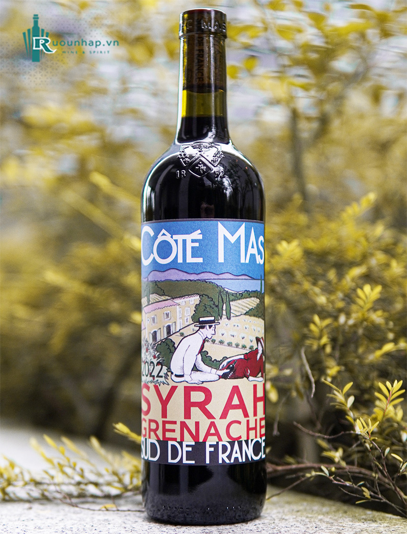 Rượu Vang Cote Mas Syrah Grenache