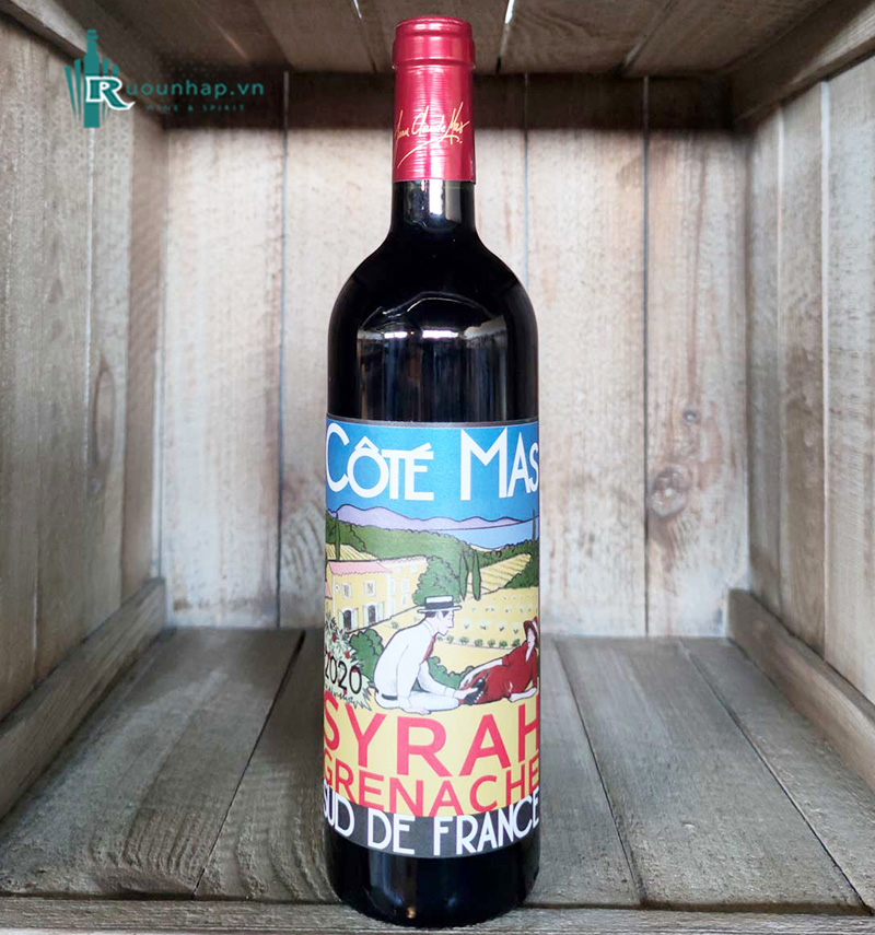 Rượu Vang Cote Mas Syrah Grenache