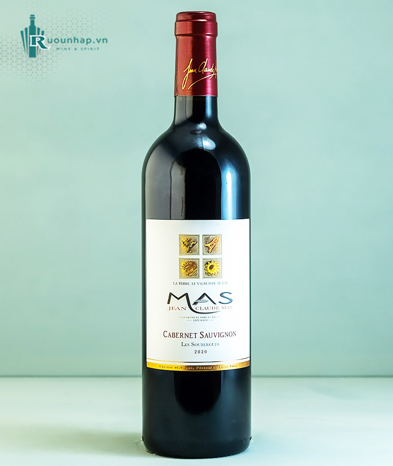 Rượu Vang Jean Claude Mas Cabernet Sauvignon Les Soubergues