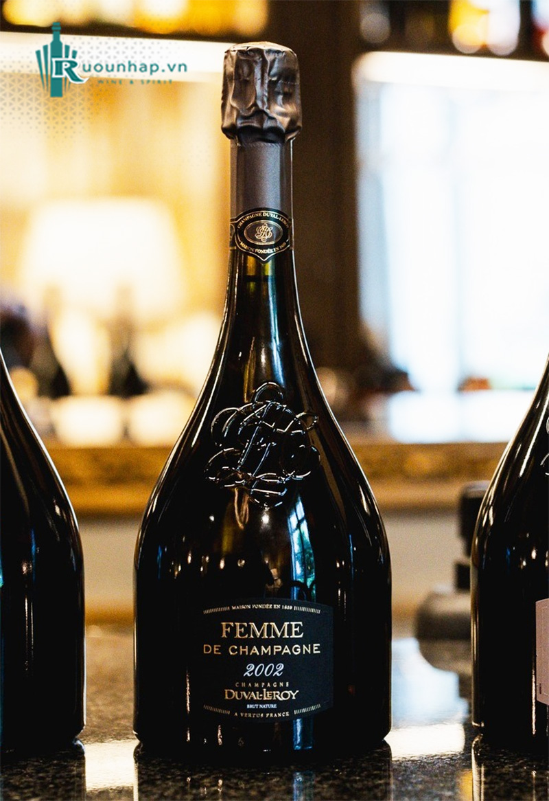 Rượu Champagne Duval Leroy Femme Brut Nature 2002