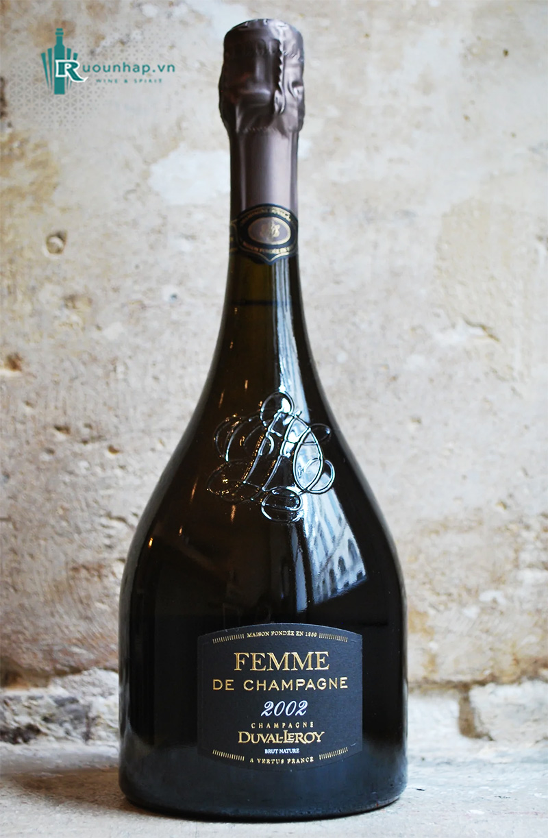 Rượu Champagne Duval Leroy Femme Brut Nature 2002