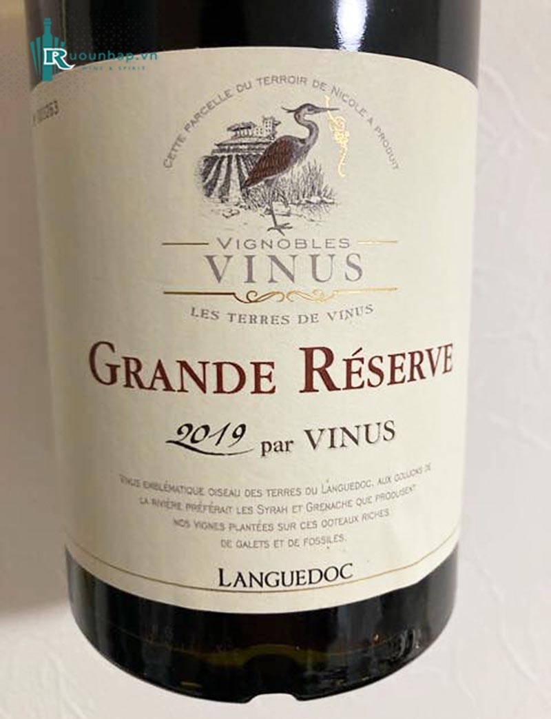 Rượu Vang Vinus Grande Reserve